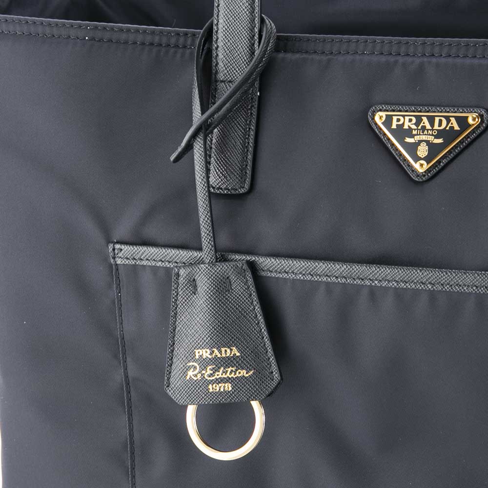 プラダ PRADA ReNylon+SAFFIANO Re-Edition1978 LG トートバッグ 1BG527 R064 OOO【FITHOUSE ONLINE SHOP】