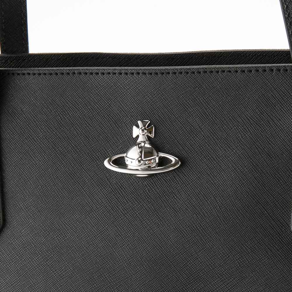 ヴィヴィアンウエストウッド Vivienne Westwood ハンド・トートバッグ SHOPPER SAFFIANO トート 42050045-41214【FITHOUSE ONLINE SHOP】