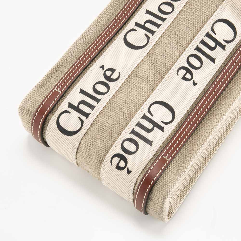 クロエ chloe WOODY ノース サウス ミニ トートバッグ 24AP243 I26【FITHOUSE ONLINE SHOP】