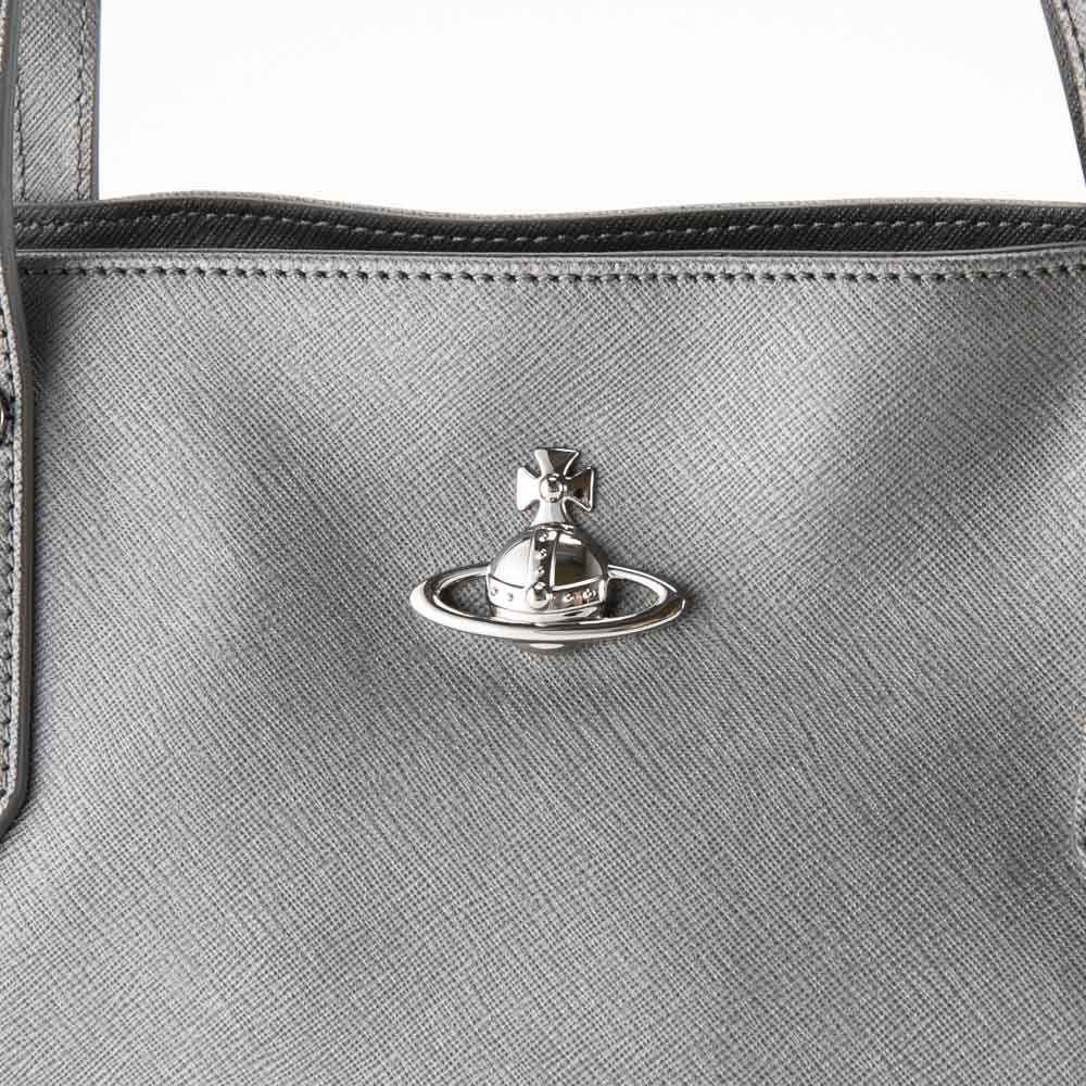 ヴィヴィアンウエストウッド Vivienne Westwood ハンド・トートバッグ SHOPPER SAFFIANO トート 42050045-41214【FITHOUSE ONLINE SHOP】