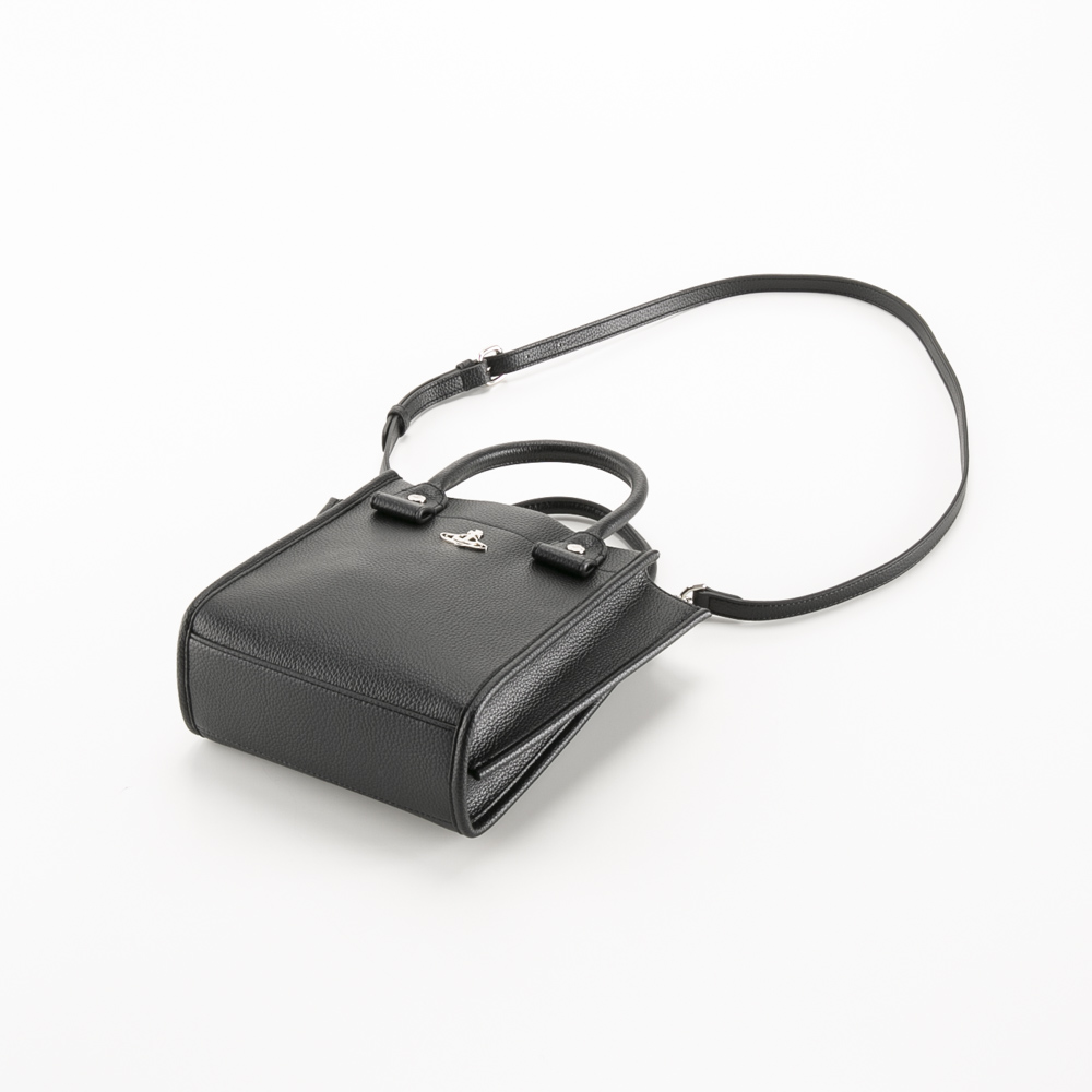 ヴィヴィアンウエストウッド Vivienne Westwood ハンド・トートバッグ TEDDY PU GRAIN SM トート 4803000DU-S000D【FITHOUSE ONLINE SHOP】