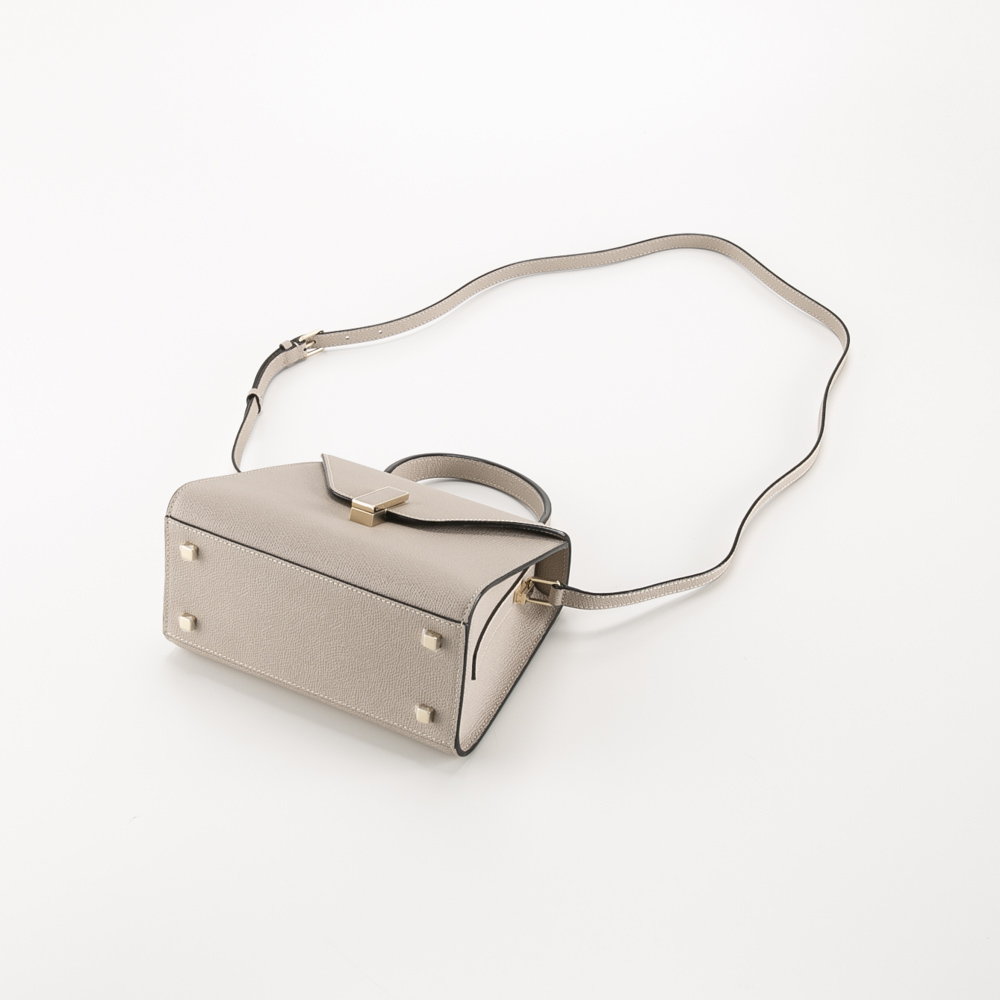 ヴァレクストラ Valextra ハンド・トートバッグ MINI ISIDE ライトゴールド金具 WBES0036028-LOC99【FITHOUSE ONLINE SHOP】