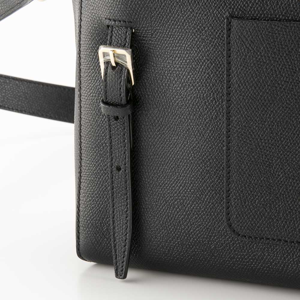 ヴァレクストラ Valextra ハンド・トートバッグ MICRO BUCKET W STRAP ライトゴールド金具 WBSF0090028-LOCTF【FITHOUSE ONLINE SHOP】