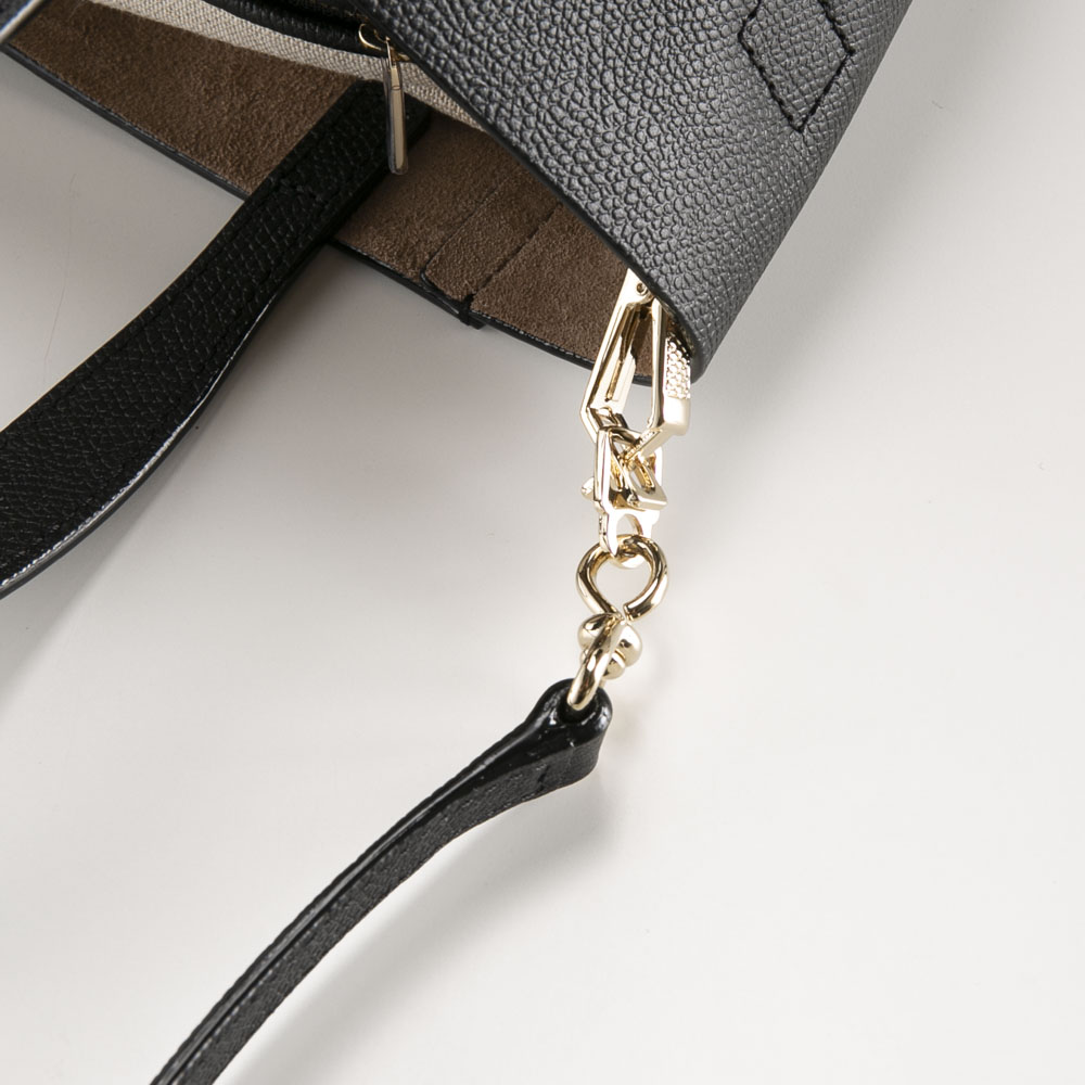 ヴァレクストラ Valextra ハンド・トートバッグ MICRO BUCKET W STRAP ライトゴールド金具 WBSF0090028-LOCTF【FITHOUSE ONLINE SHOP】