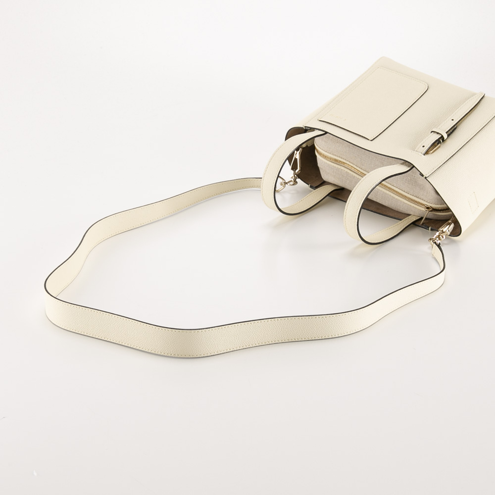 ヴァレクストラ Valextra ハンド・トートバッグ MICRO BUCKET W STRAP ライトゴールド金具 WBSF0090028-LOCTF【FITHOUSE ONLINE SHOP】