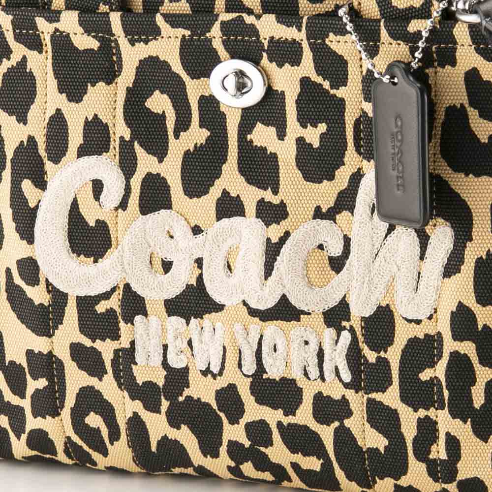 コーチ COACH ハンド・トートバッグ ロゴカーゴトート レオパードプリント CP770【FITHOUSE ONLINE SHOP】