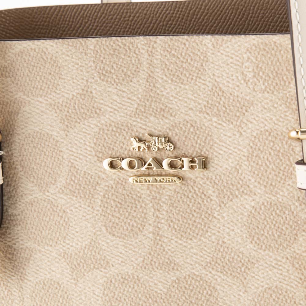コーチ COACH ハンド・トートバッグ シグネチャー モリー トート25 SD付 CV965【FITHOUSE ONLINE SHOP】