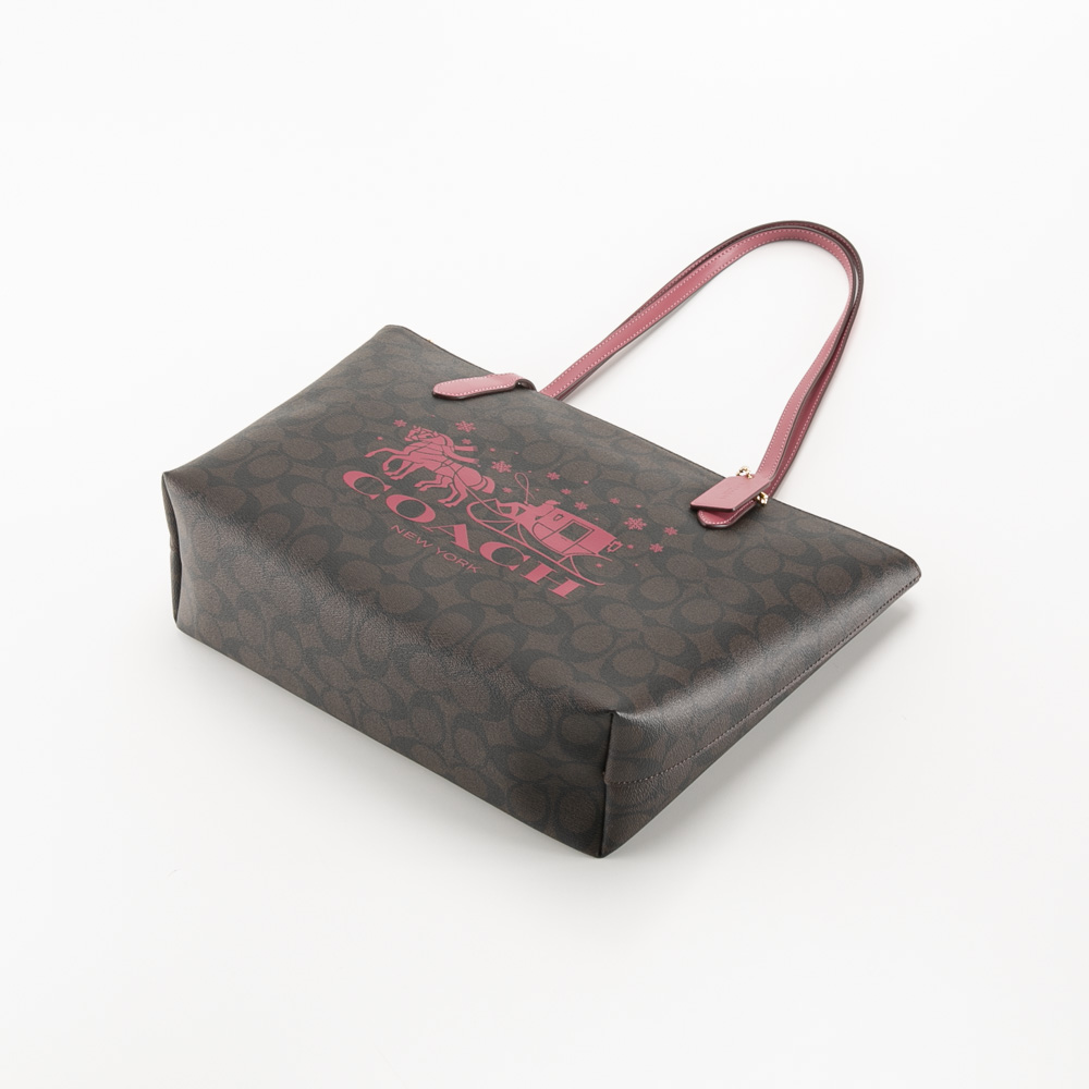 コーチ COACH ウィンターロゴホースアンドキャリッジシグネチャートートバッグ CN626【FITHOUSE ONLINE SHOP】