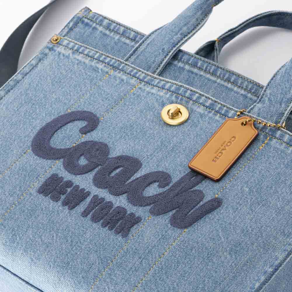コーチ COACH ハンド・トートバッグ ロゴカーゴトート デニム CR657【FITHOUSE ONLINE SHOP】