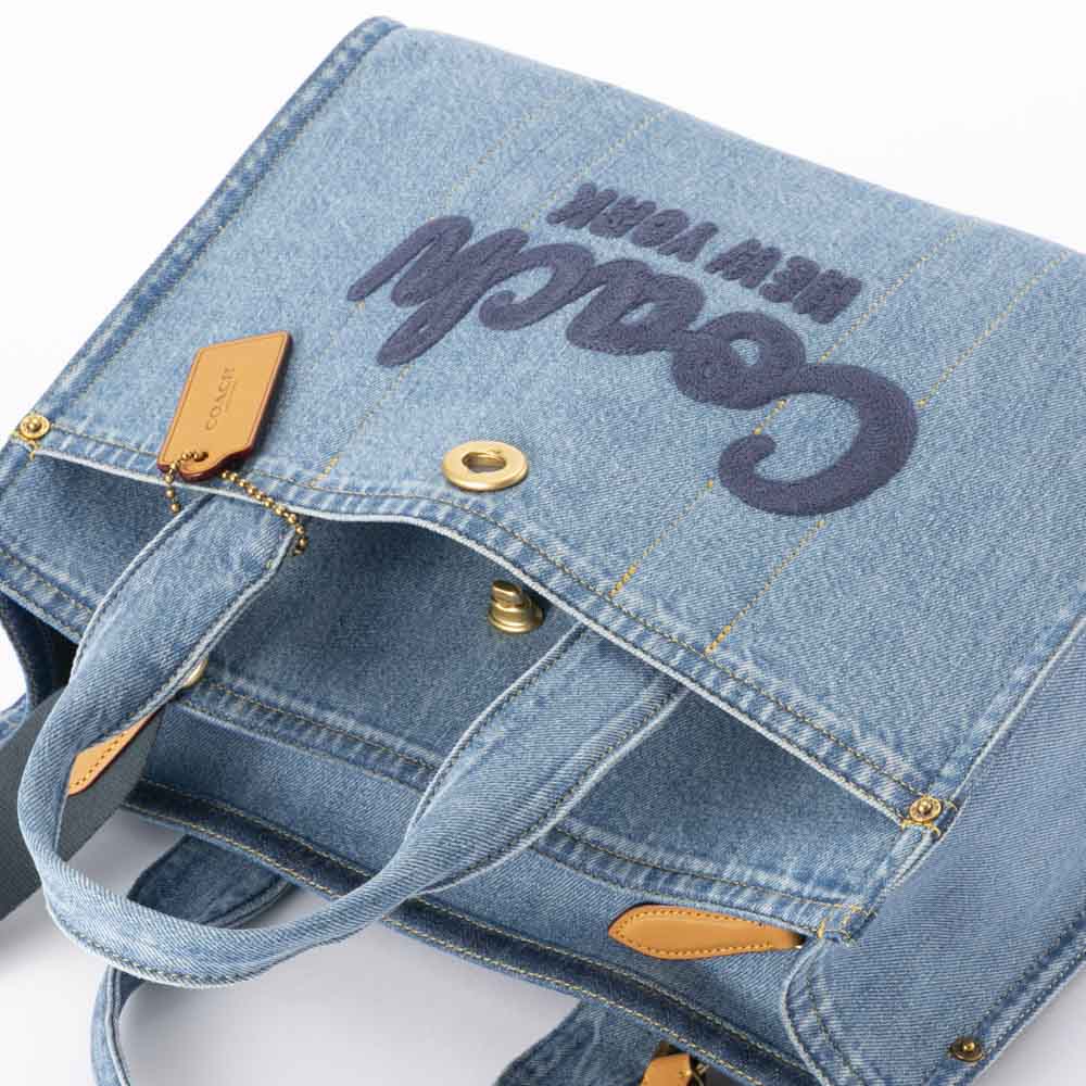 コーチ COACH ハンド・トートバッグ ロゴカーゴトート デニム CR657【FITHOUSE ONLINE SHOP】