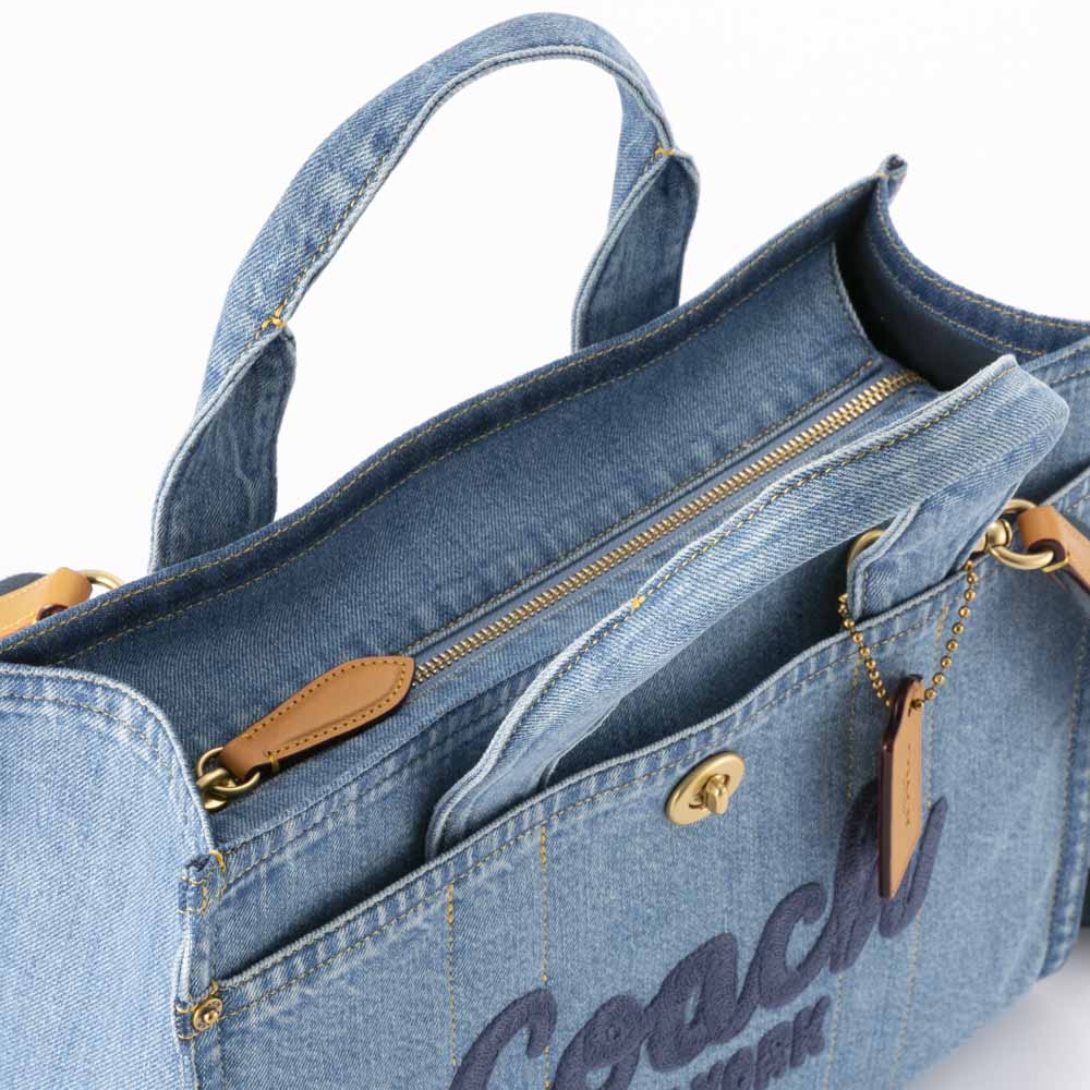 コーチ COACH ハンド・トートバッグ ロゴカーゴトート デニム CR657【FITHOUSE ONLINE SHOP】