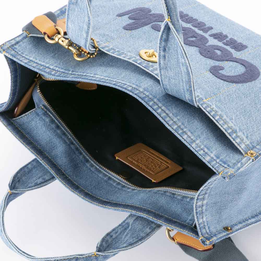 コーチ COACH ハンド・トートバッグ ロゴカーゴトート デニム CR657【FITHOUSE ONLINE SHOP】