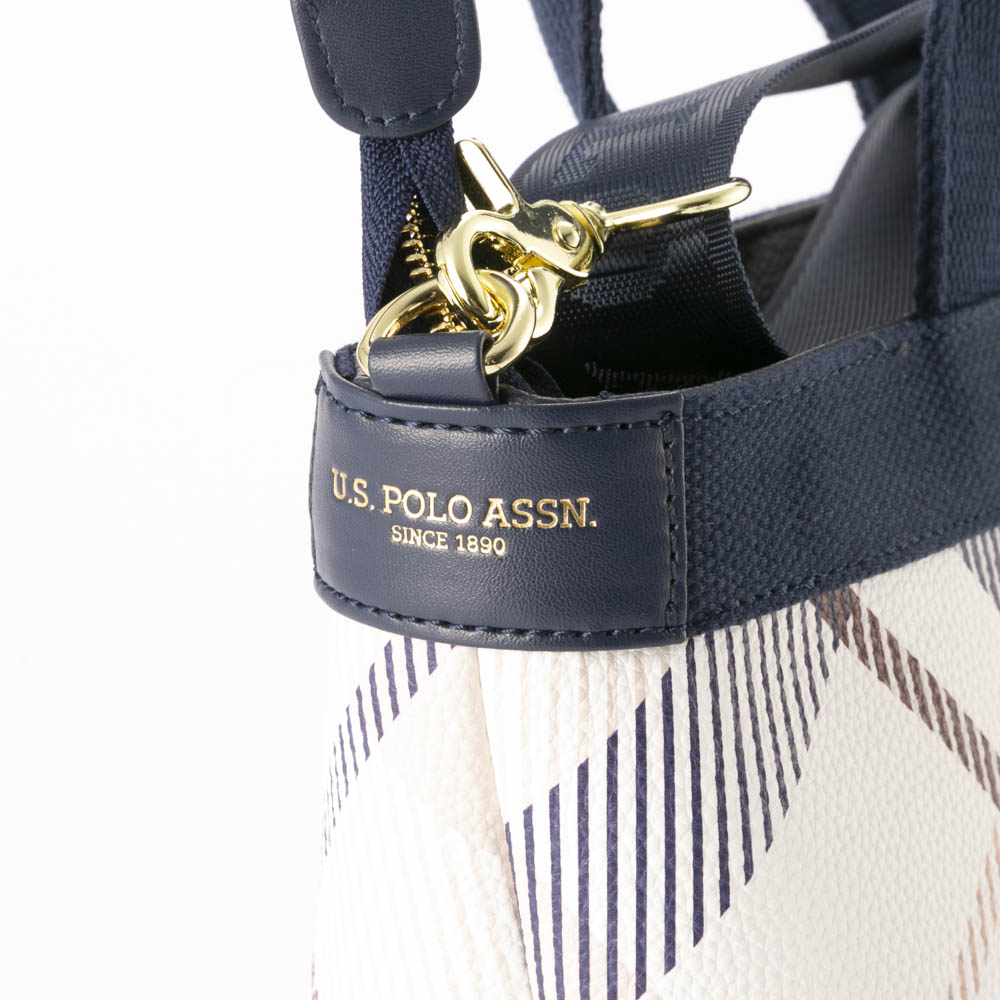 ユーエスポロアッスン US POLO ASSN チェック柄2WAYトートバッグ USPA2676【FITHOUSE ONLINE SHOP】