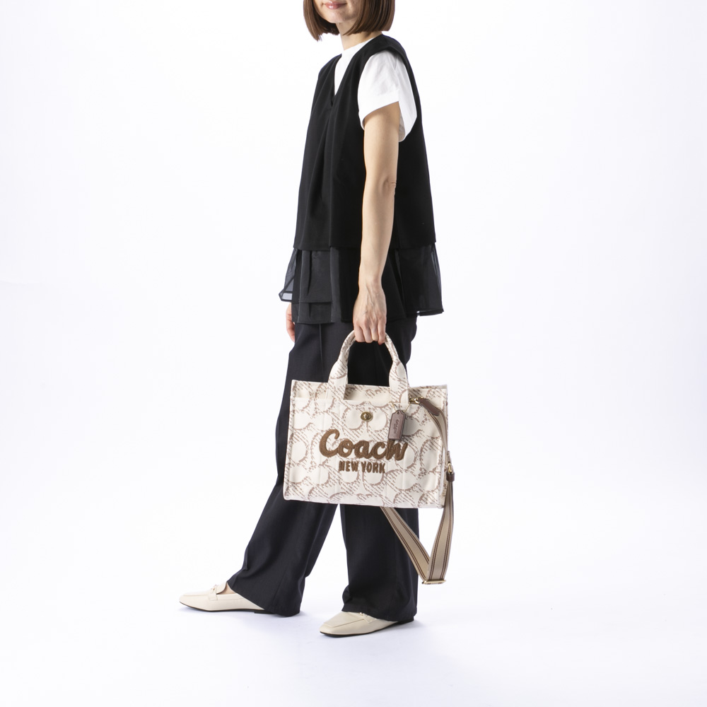 コーチ COACH ハンド・トートバッグ シグネチャー ロゴ カーゴ トート CAM70【FITHOUSE ONLINE SHOP】