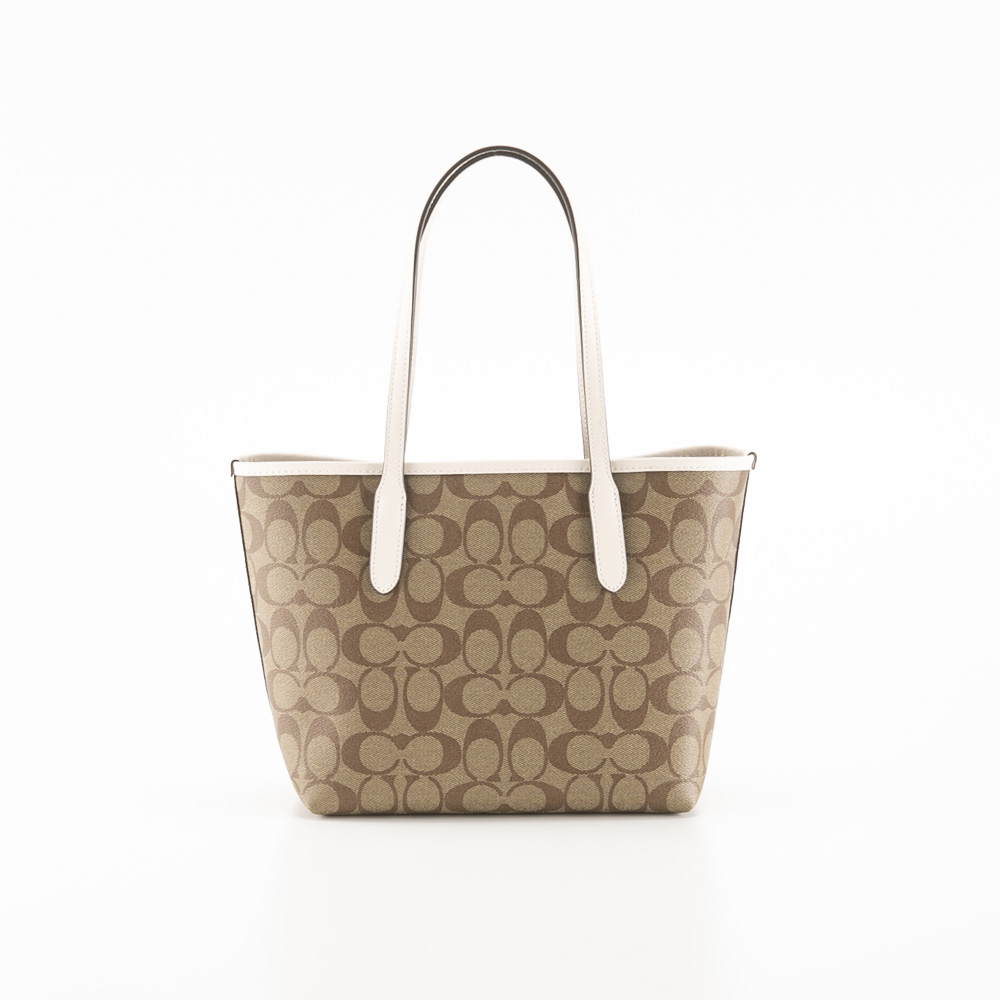 コーチ COACH ミニ シティ トートバッグ シグネチャー キャンバス ホース アンド スレイ CM183【FITHOUSE ONLINE SHOP】