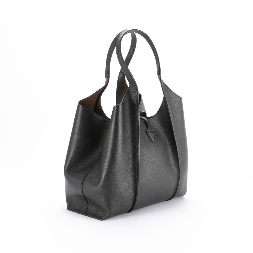 トッズ TOD'S ハンド・トートバッグ Tタイムレス メタルペンダント レザーショッピングバッグ ミディアム XBWTSBA0300-Q8E【FITHOUSE ONLINE SHOP】