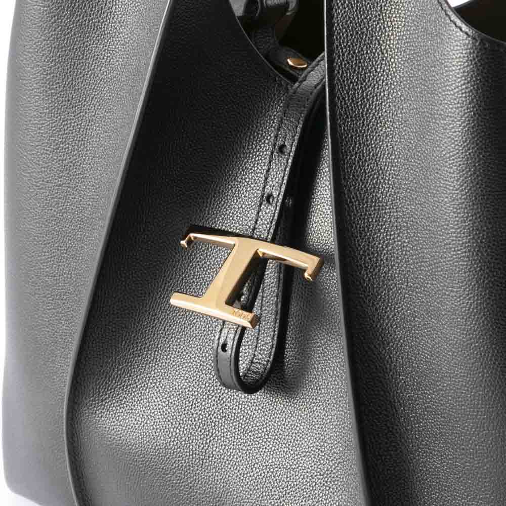 トッズ TOD'S ハンド・トートバッグ Tタイムレス メタルペンダント レザーショッピングバッグ ミディアム XBWTSBA0300-Q8E【FITHOUSE ONLINE SHOP】