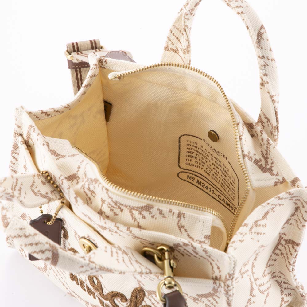 コーチ COACH トートバッグ シグネチャー ロゴ カーゴ トート 26 CAM61【FITHOUSE ONLINE SHOP】