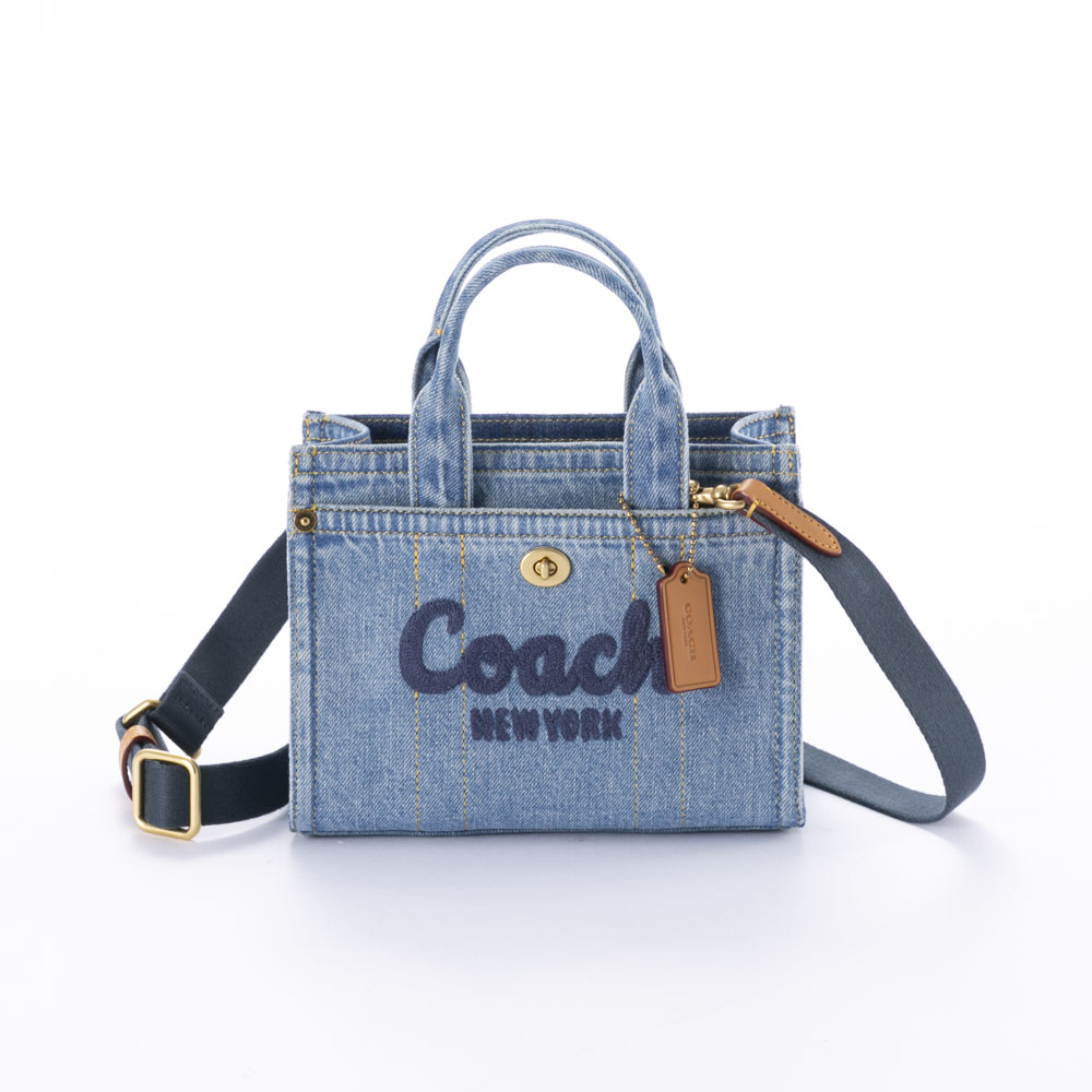 コーチ COACH トートバッグ ロゴカーゴトート 20 デニム CZ098【FITHOUSE ONLINE SHOP】