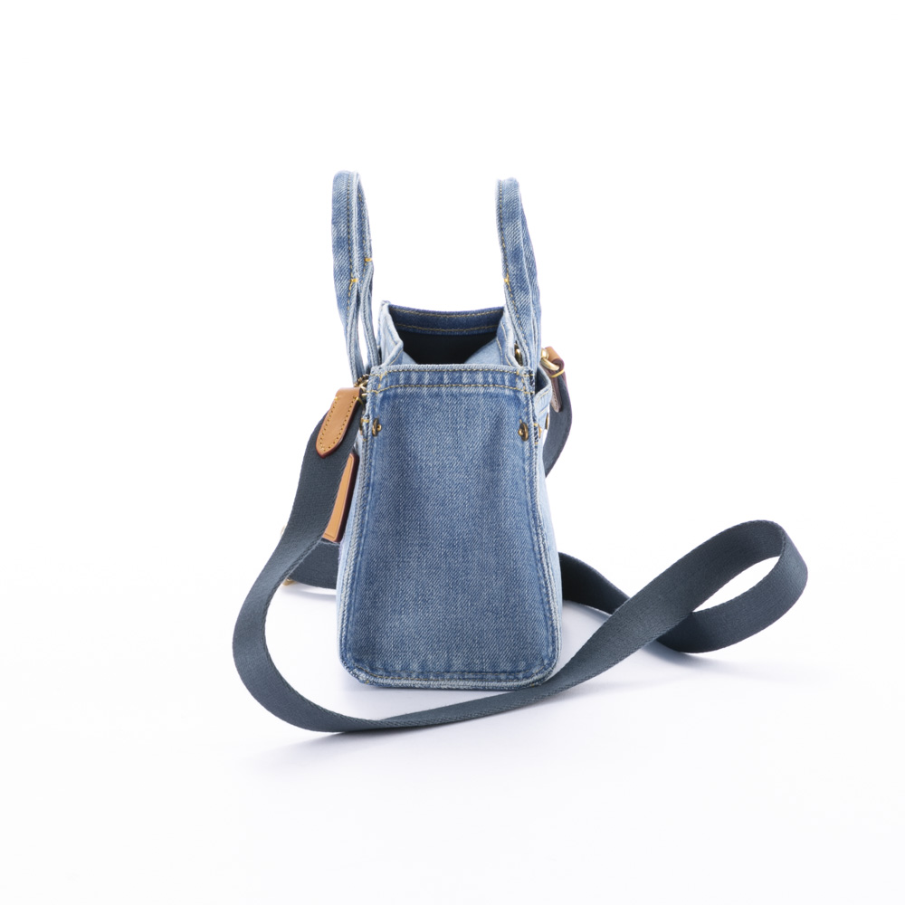 コーチ COACH トートバッグ ロゴカーゴトート 20 デニム CZ098【FITHOUSE ONLINE SHOP】