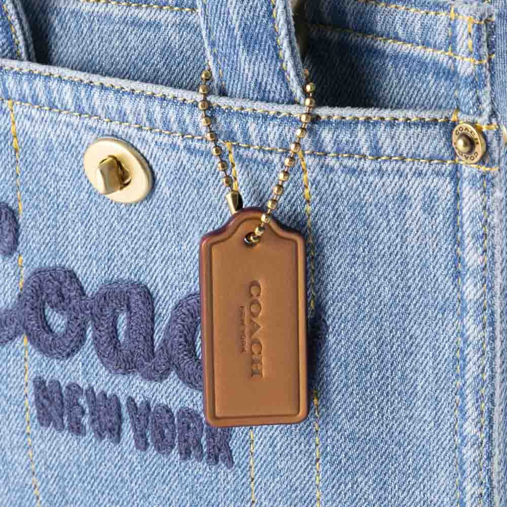コーチ COACH トートバッグ ロゴカーゴトート 20 デニム CZ098【FITHOUSE ONLINE SHOP】
