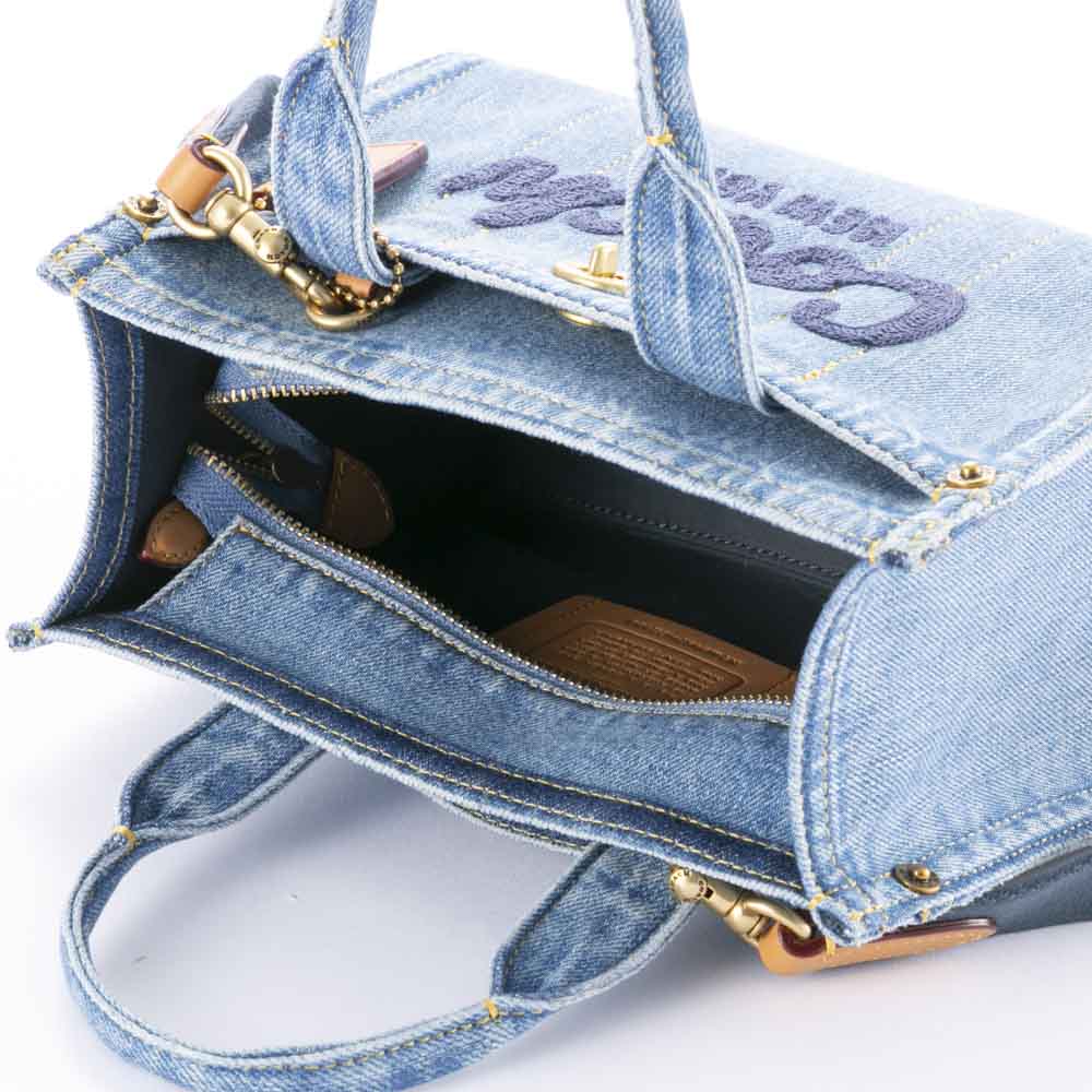 コーチ COACH トートバッグ ロゴカーゴトート 20 デニム CZ098【FITHOUSE ONLINE SHOP】