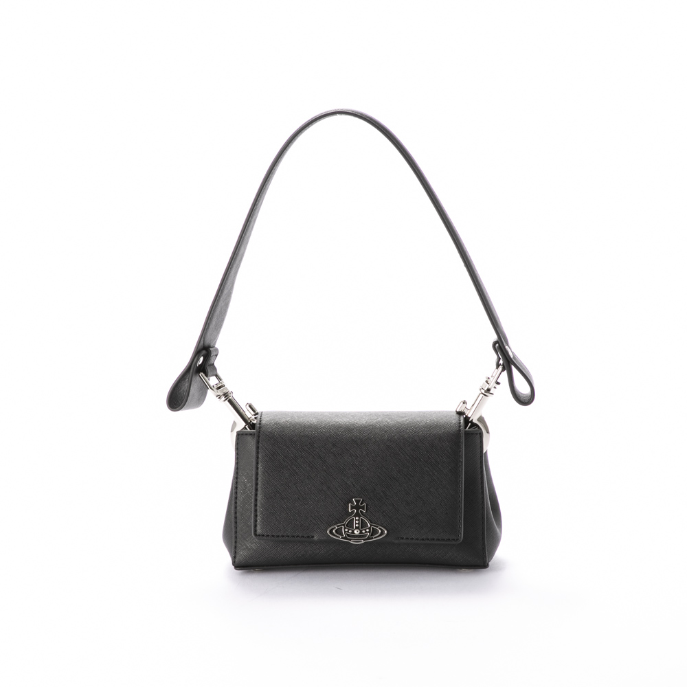 ヴィヴィアンウエストウッド Vivienne Westwood HAZEL SMALL HANDBAG ヘーゼル チェーンショルダー付きハンドバッグ 46030001W-S0021【FITHOUSE ONLINE SHOP】