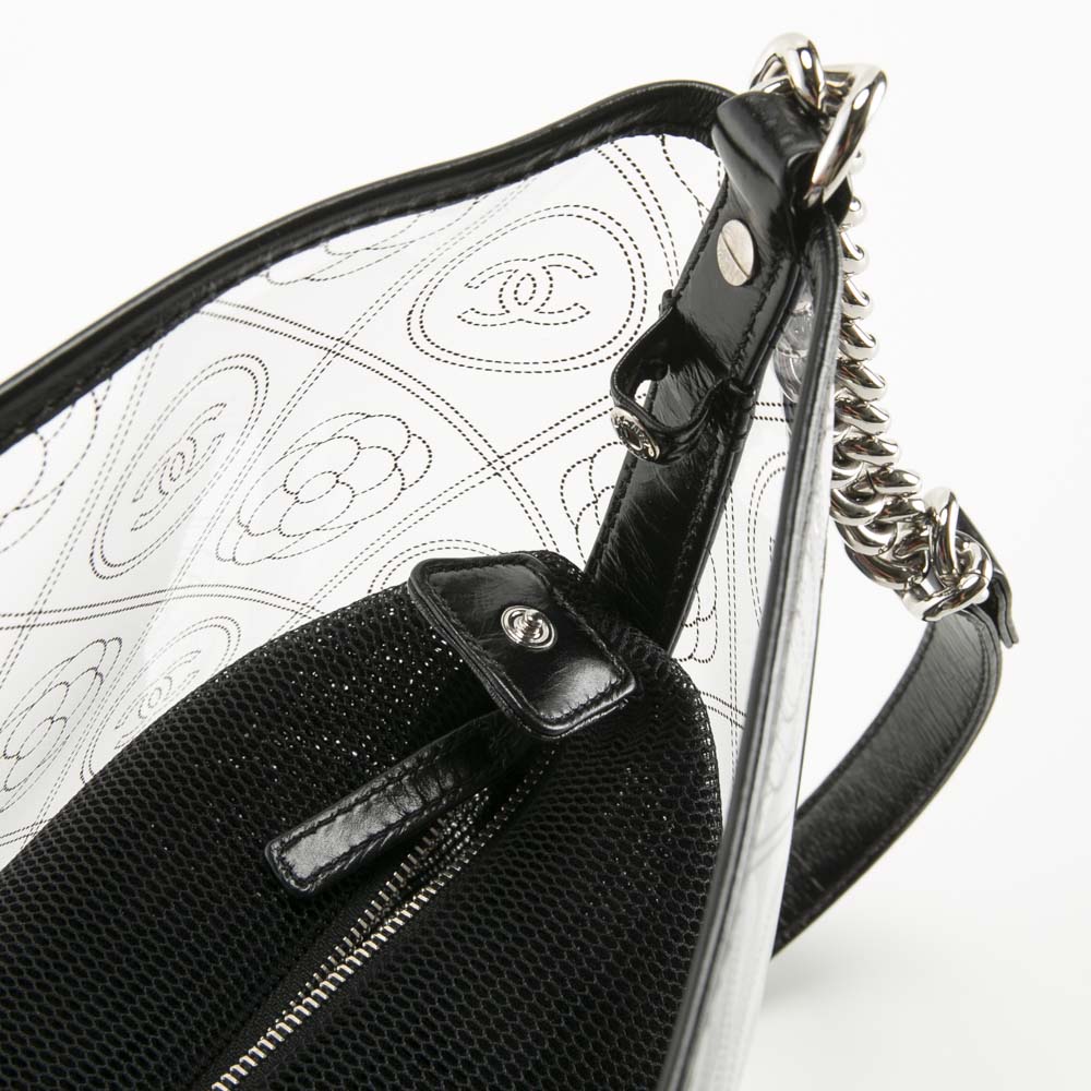 シャネル CHANEL  カメリア＆ロゴプリントクリアバケット 57637Y83500【FITHOUSE ONLINE SHOP】