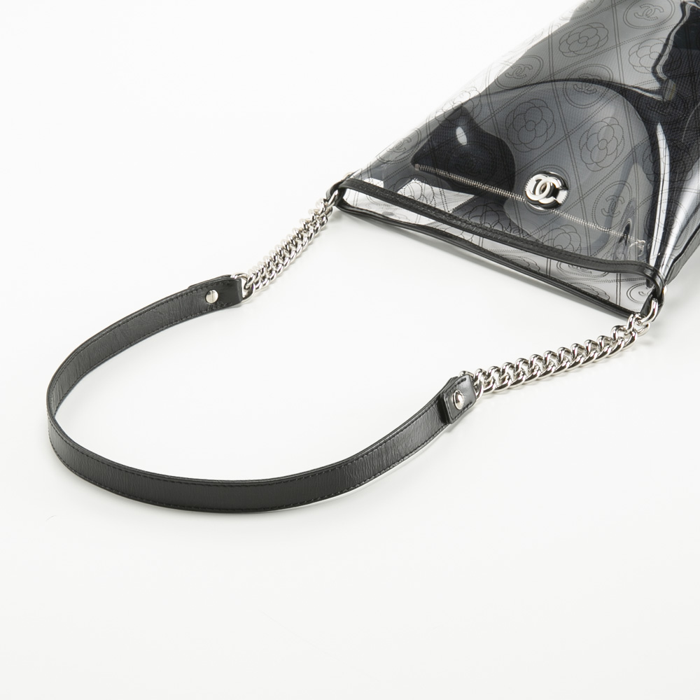 シャネル CHANEL  カメリア＆ロゴプリントクリアバケット 57637Y83500【FITHOUSE ONLINE SHOP】