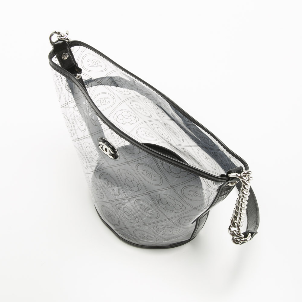 シャネル CHANEL  カメリア＆ロゴプリントクリアバケット 57637Y83500【FITHOUSE ONLINE SHOP】