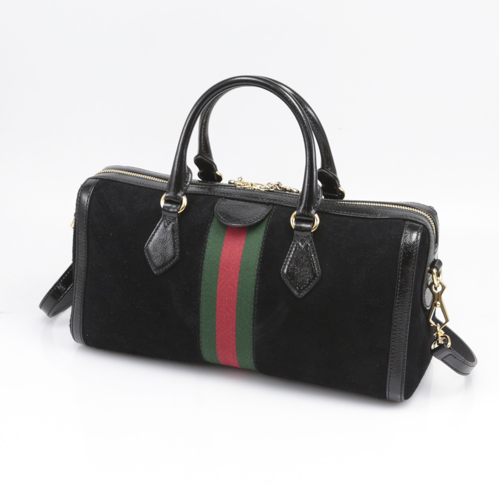 グッチ GUCCI ハンド・トートバッグ OPHIDIA スエードバッグSD付き