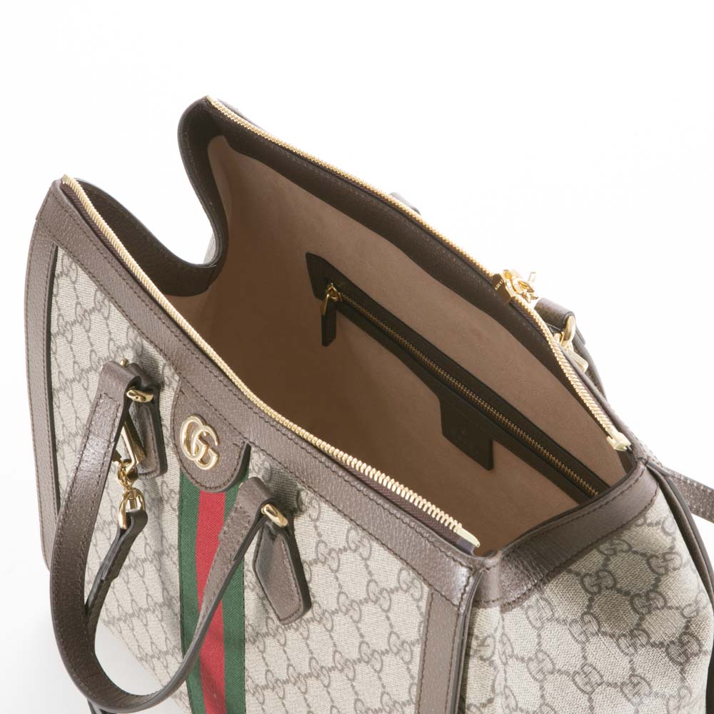 グッチ GUCCI ハンド・トートバッグ GGスプリーム OPHIDIA