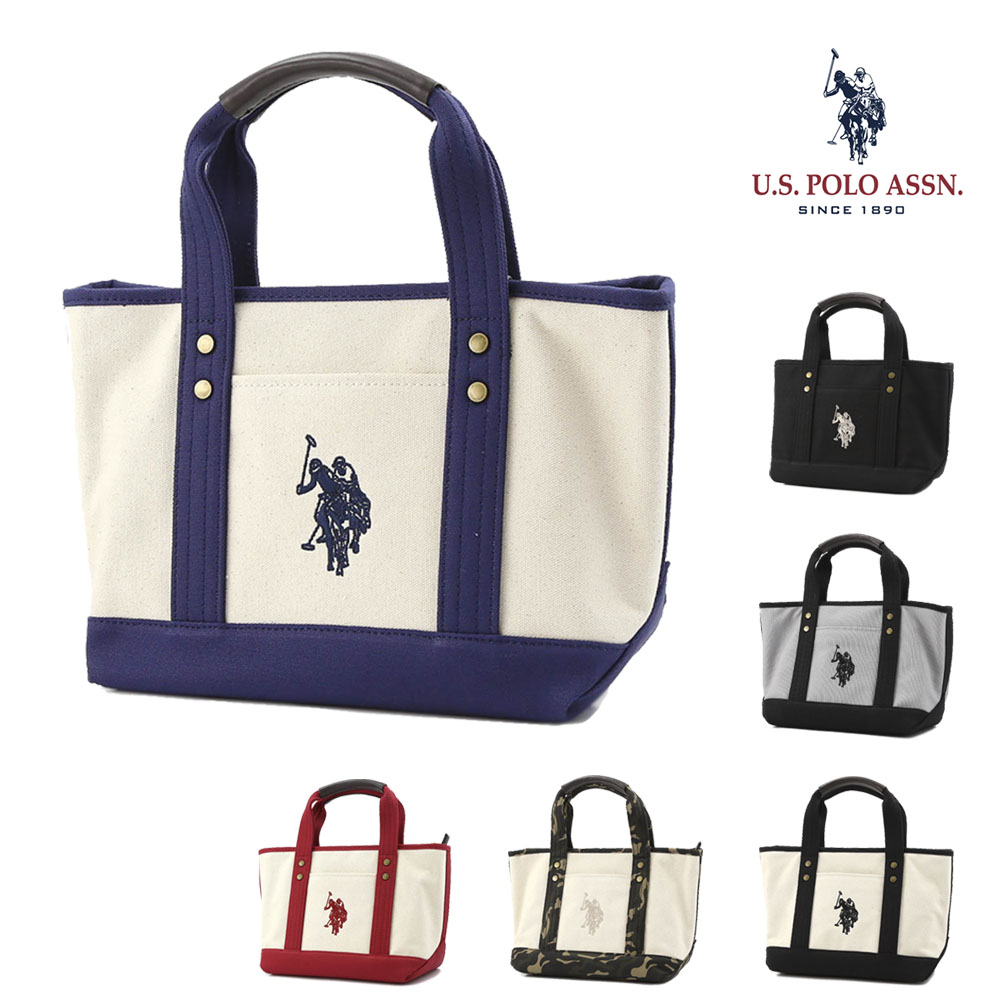 ユーエスポロアッスン US POLO ASSN ハンド・トートバッグ NEWﾘﾊﾞｲﾊﾞﾙｷｬﾝﾊﾞｽﾄｰﾄ小 USPA1862【FITHOUSE ONLINE SHOP】