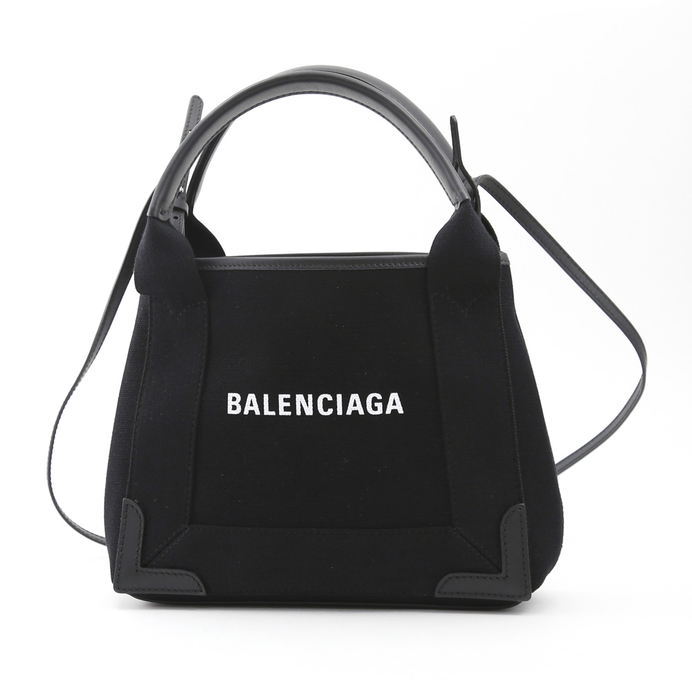 バレンシアガ BALENCIAGA ハンド・トートバッグ NAVY CABAS XS AJ バレンシアガ BALENCIAGA ハンド・トートバッグ NAVY CABAS XS AJ
