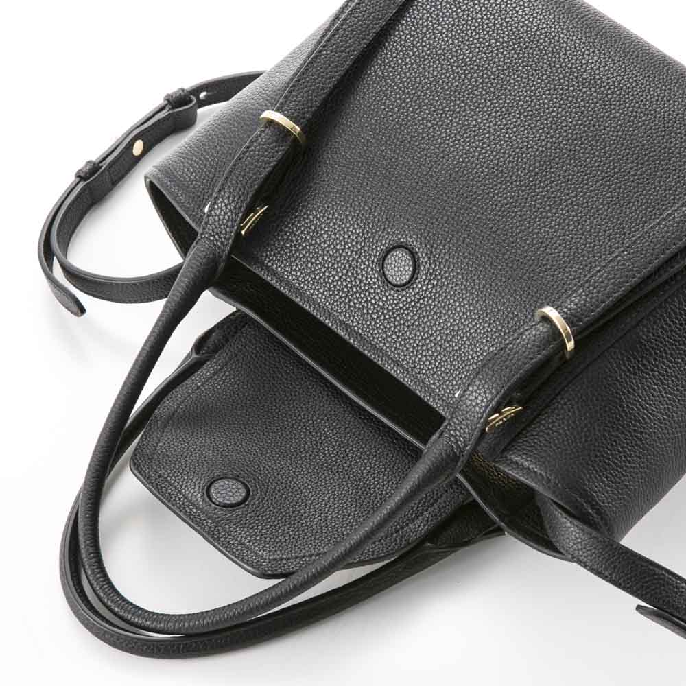 プラダ PRADA トートバッグ VITELLO GRAINﾄｰﾄﾊﾞｯｸﾞ/NERO 1BA271-2DFU