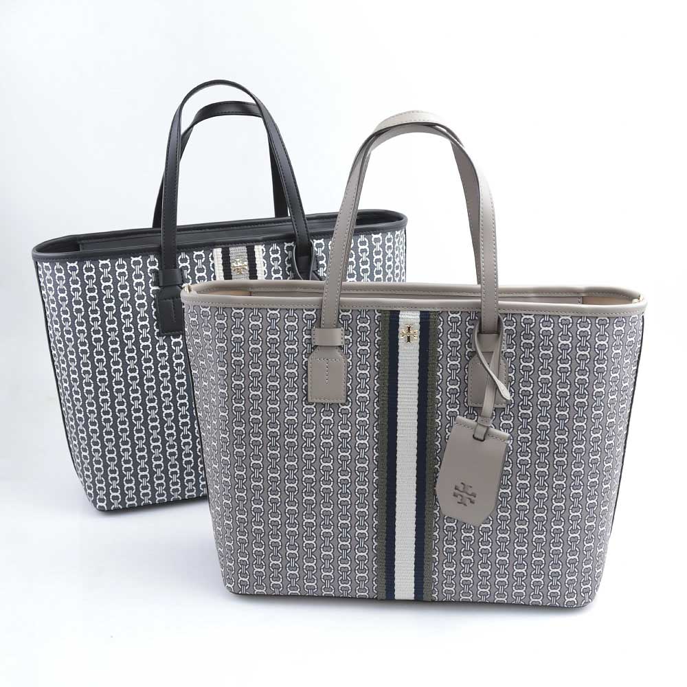 ブルー Tory キャンバストートバッグの通販 by acco's shop 