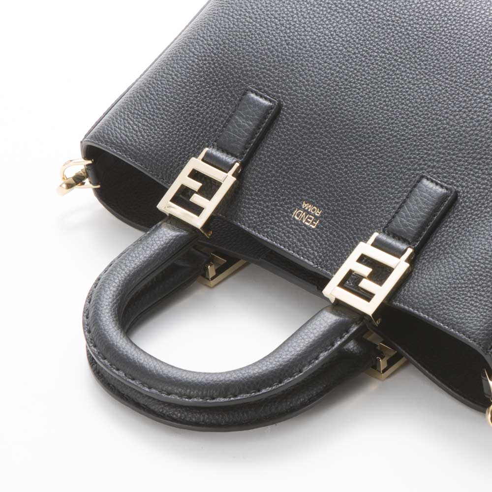 フェンディ FENDI ハンド・トートバッグ FF SMレザートート 8BH367-SFR【FITHOUSE ONLINE SHOP】