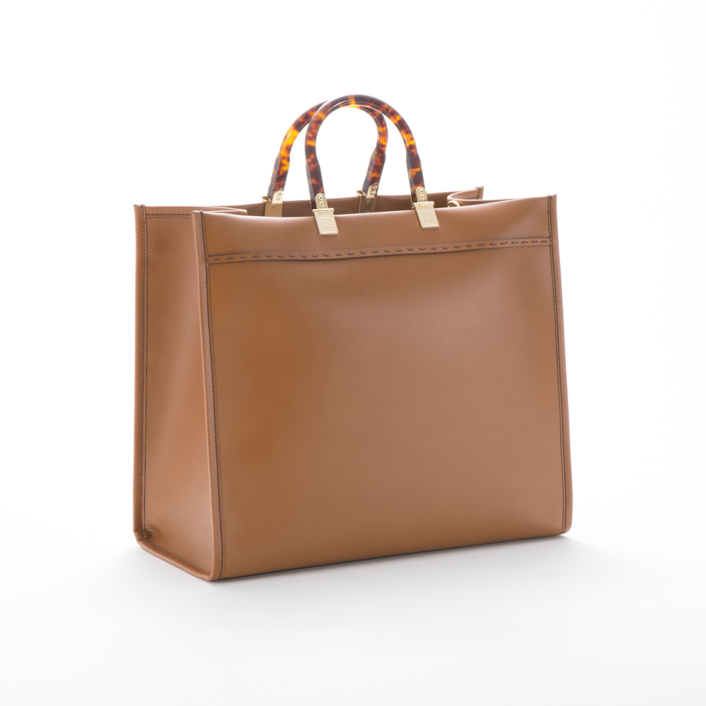 フェンディ FENDI ハンド・トートバッグ SUNSHINEロゴエンボスレザーショッパー 8BH372-ABVL【FITHOUSE ONLINE SHOP】