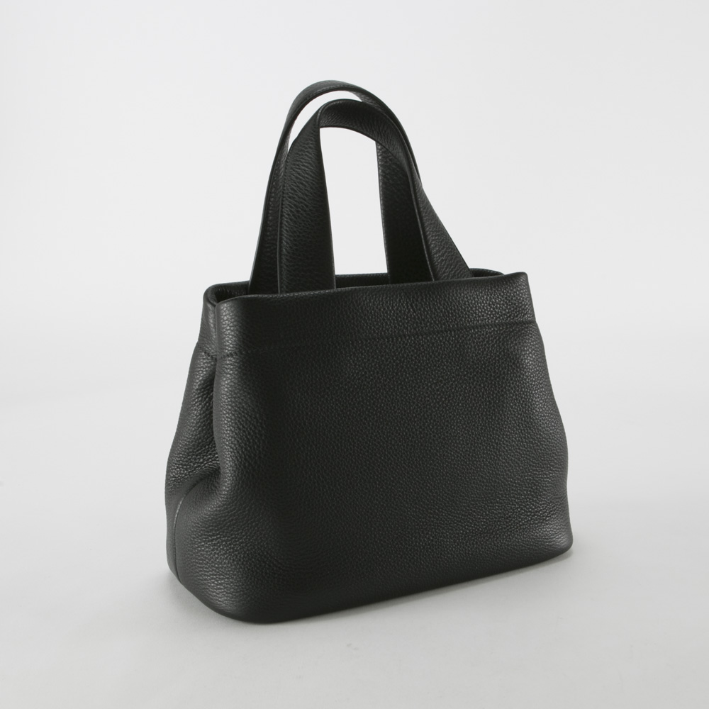 プラダ PRADA VIT.DAINO SOFTロゴハンドバッグ/NERO 1BG390-2DKV-OLO 