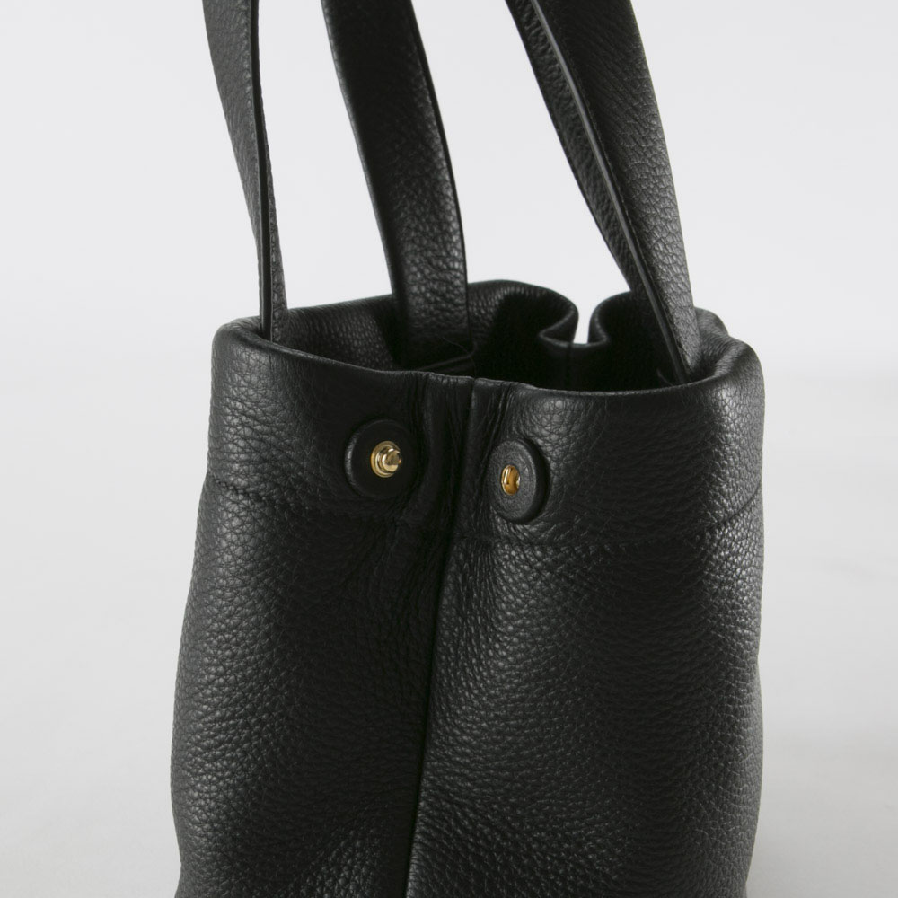 プラダ PRADA VIT.DAINO SOFTロゴハンドバッグ/NERO 1BG390-2DKV-OLO 
