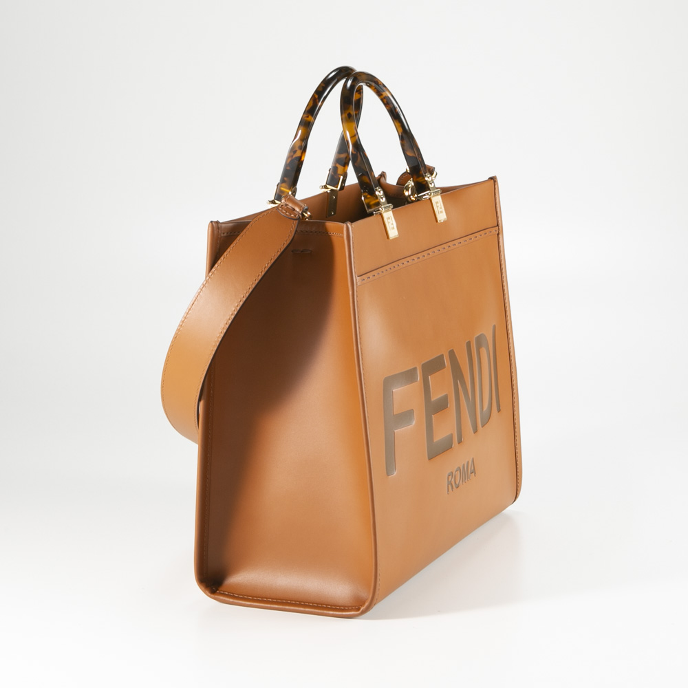 フェンディ FENDI ハンド・トートバッグ SUNSHINE ミディアムショッパー レザートート 8BH386-ABVL【FITHOUSE ONLINE SHOP】