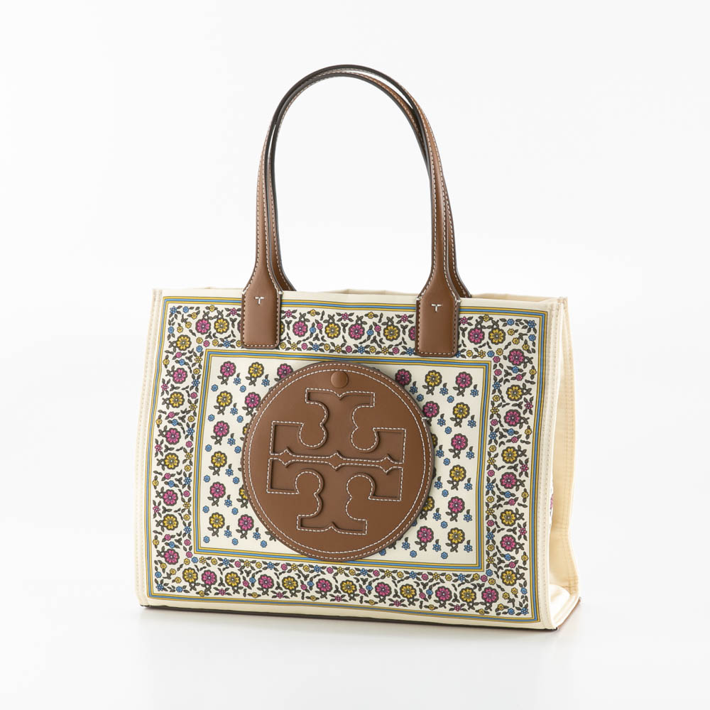 トリーバーチ TORY BURCH ハンド・トートバッグ MINI ELLA フローラル ...