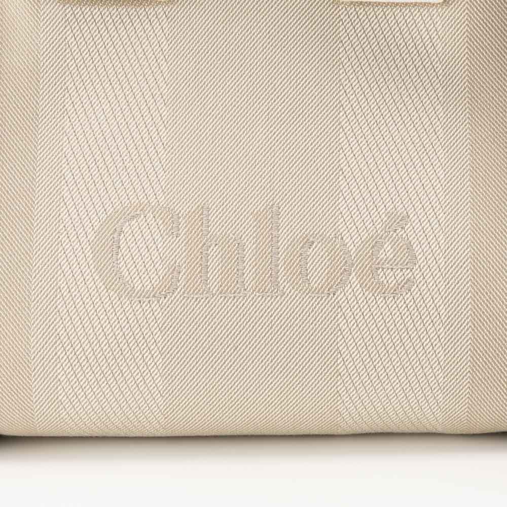 クロエ chloe CARRY スモール キャンバストートバッグ 25SS911 O65【FITHOUSE ONLINE SHOP】
