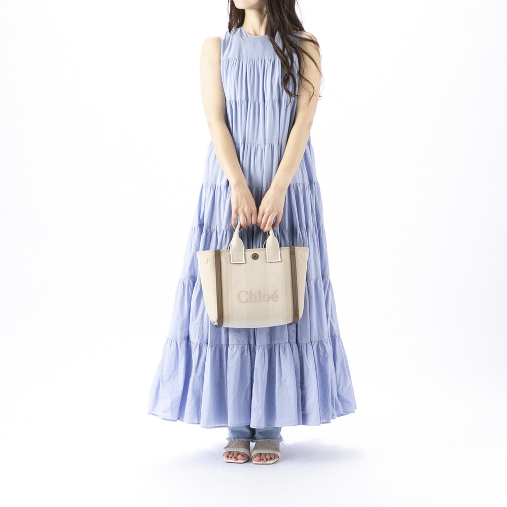 クロエ chloe CARRY スモール キャンバストートバッグ 25SS911 O65【FITHOUSE ONLINE SHOP】