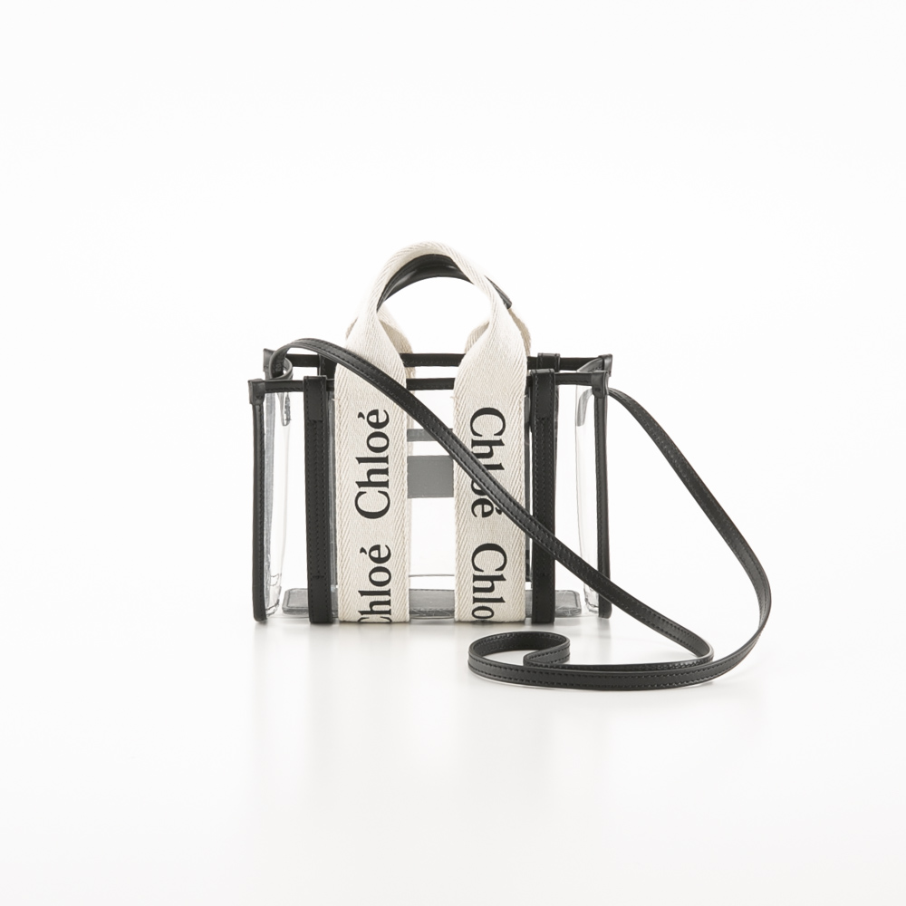 クロエ chloe WOODY ウッディ ミニ ジェリー&レザートートバッグ 25UP237 P65【FITHOUSE ONLINE SHOP】