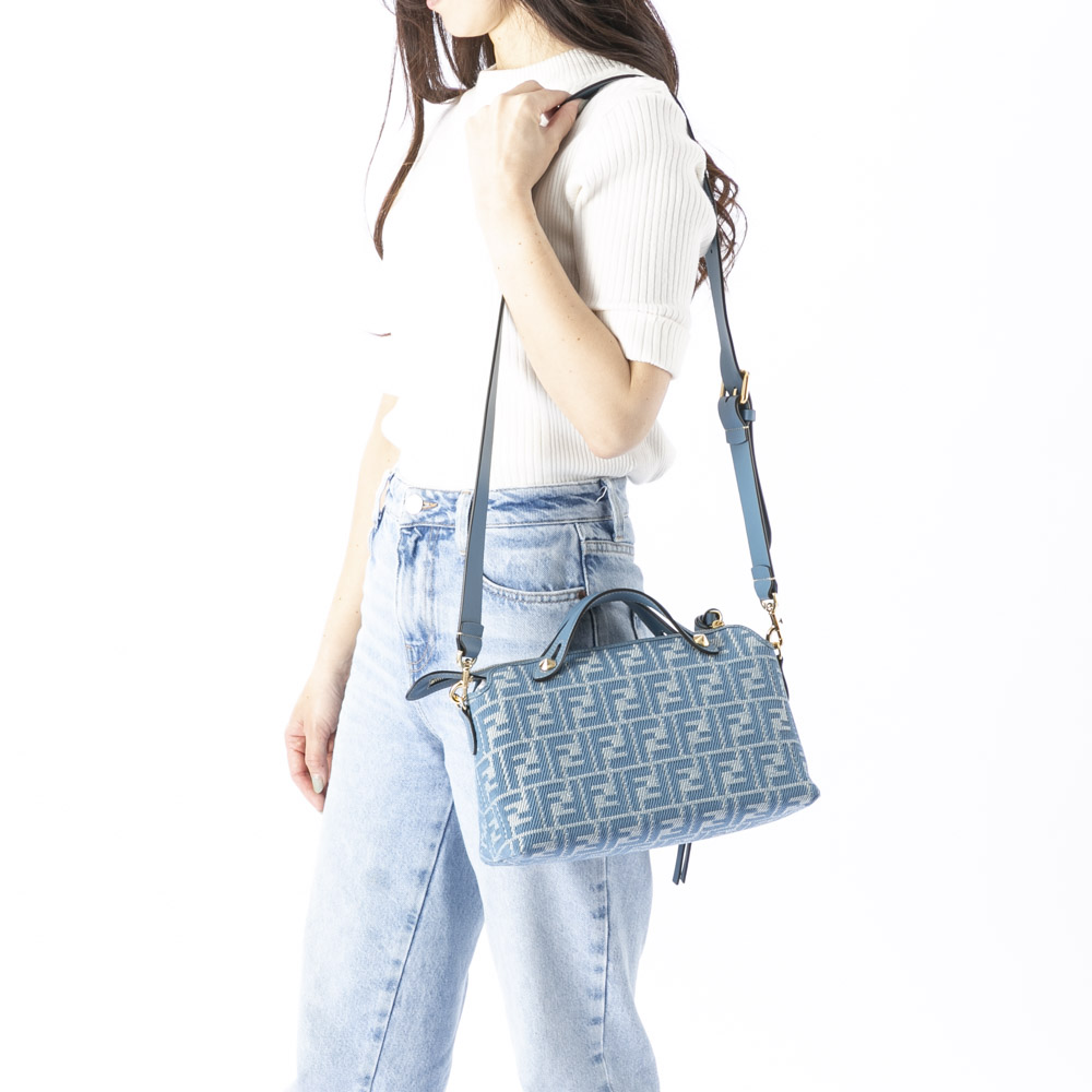 フェンディ FENDI BY THE WAY ソフトMD FFジャカード ハンドバッグ 8BL155-AUPX【FITHOUSE ONLINE SHOP】