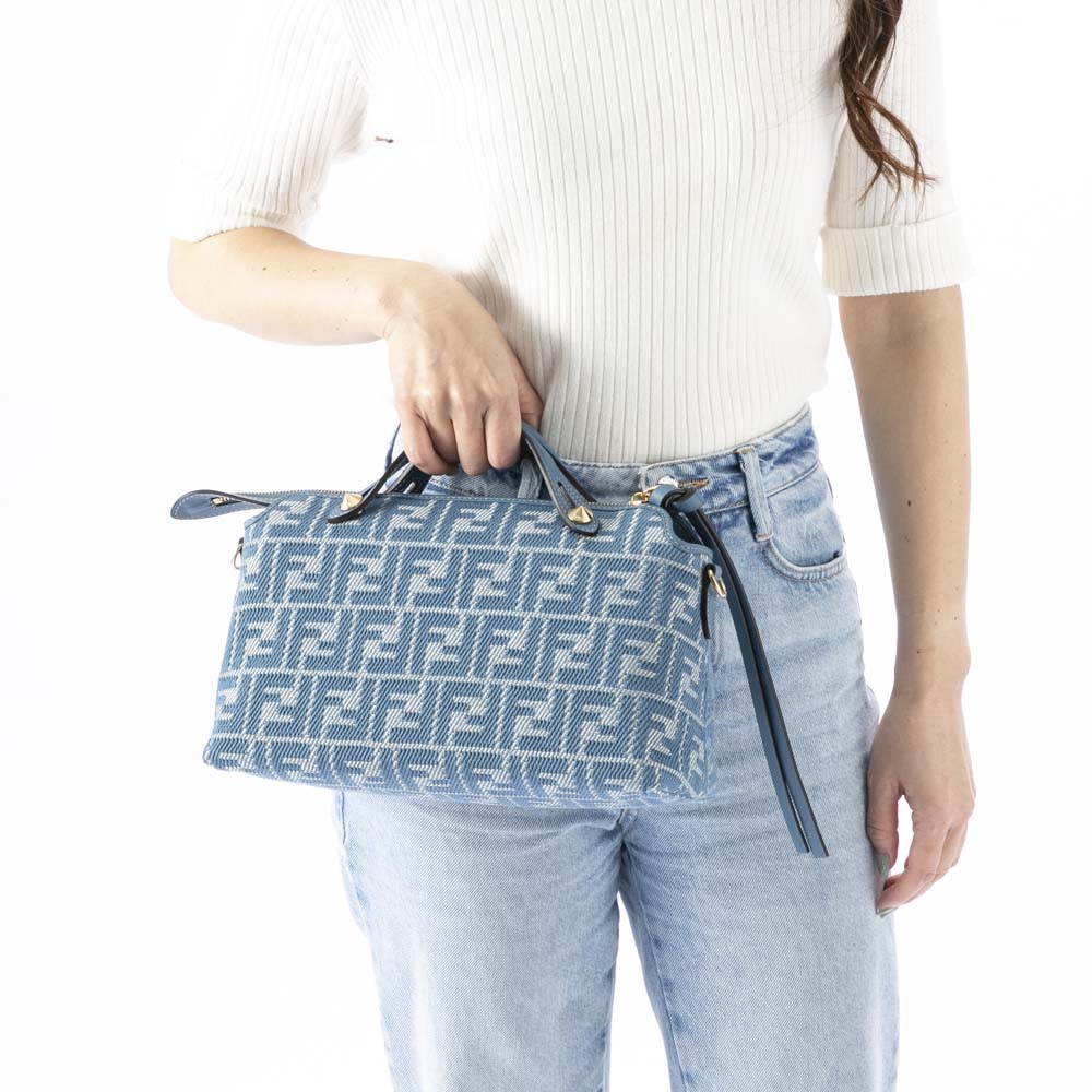 フェンディ FENDI BY THE WAY ソフトMD FFジャカード ハンドバッグ 8BL155-AUPX【FITHOUSE ONLINE SHOP】
