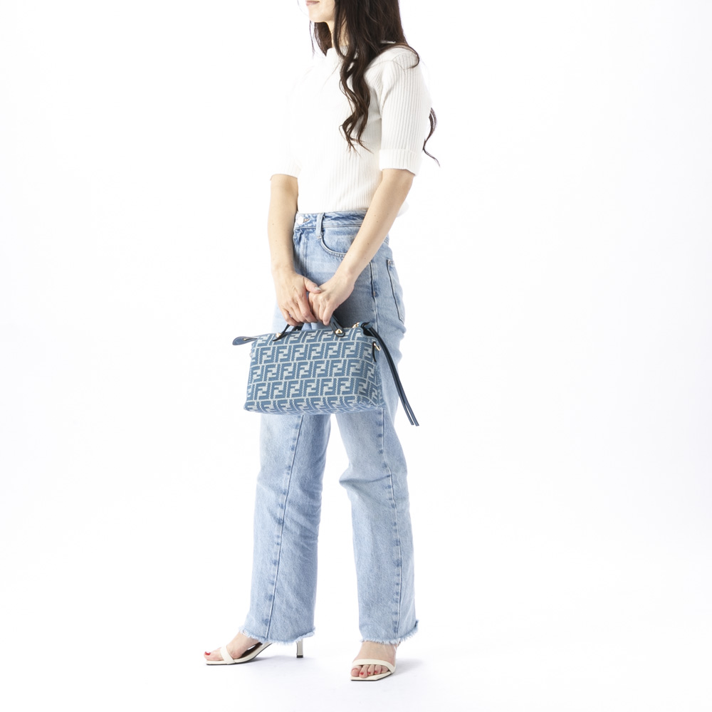 フェンディ FENDI BY THE WAY ソフトMD FFジャカード ハンドバッグ 8BL155-AUPX【FITHOUSE ONLINE SHOP】