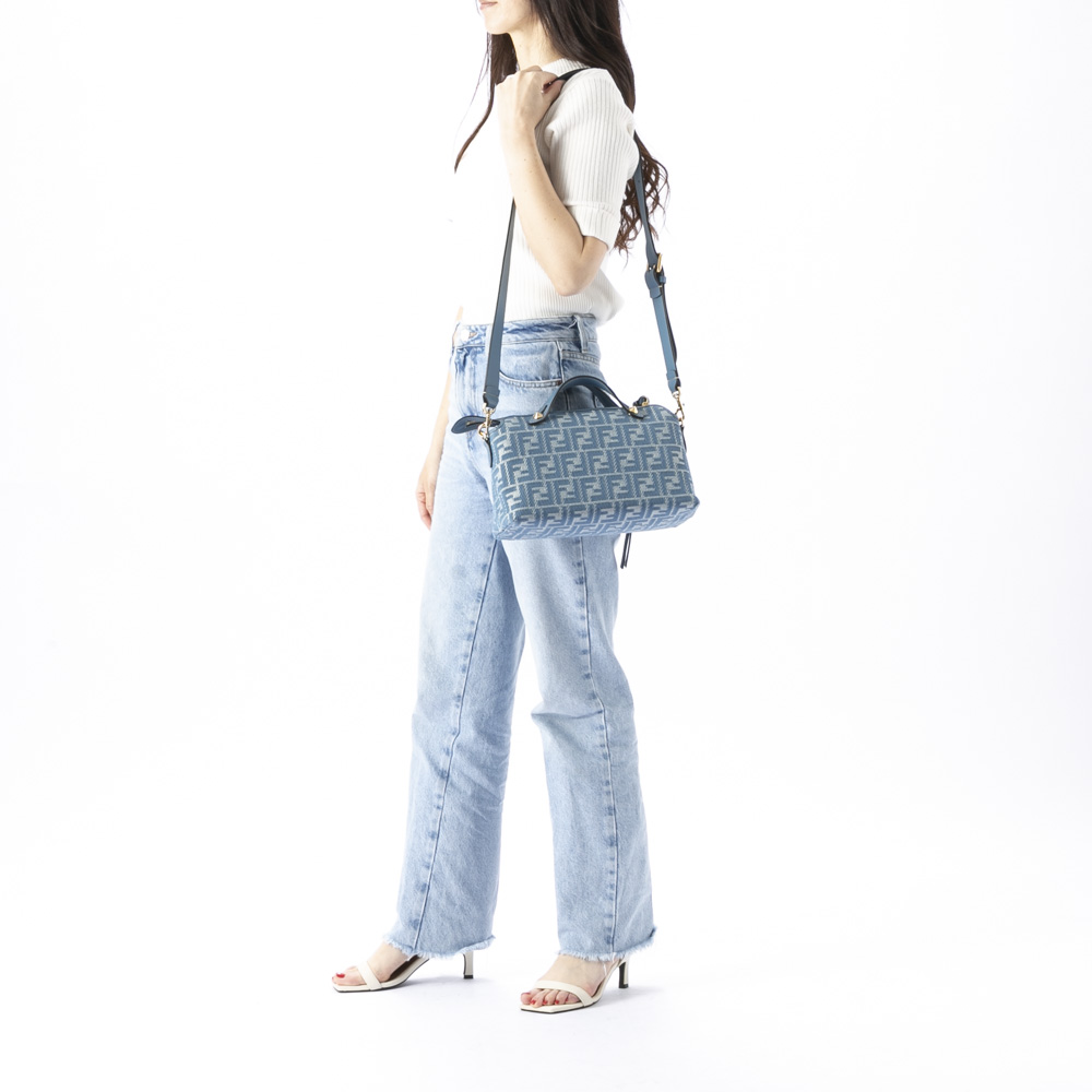 フェンディ FENDI BY THE WAY ソフトMD FFジャカード ハンドバッグ 8BL155-AUPX【FITHOUSE ONLINE SHOP】