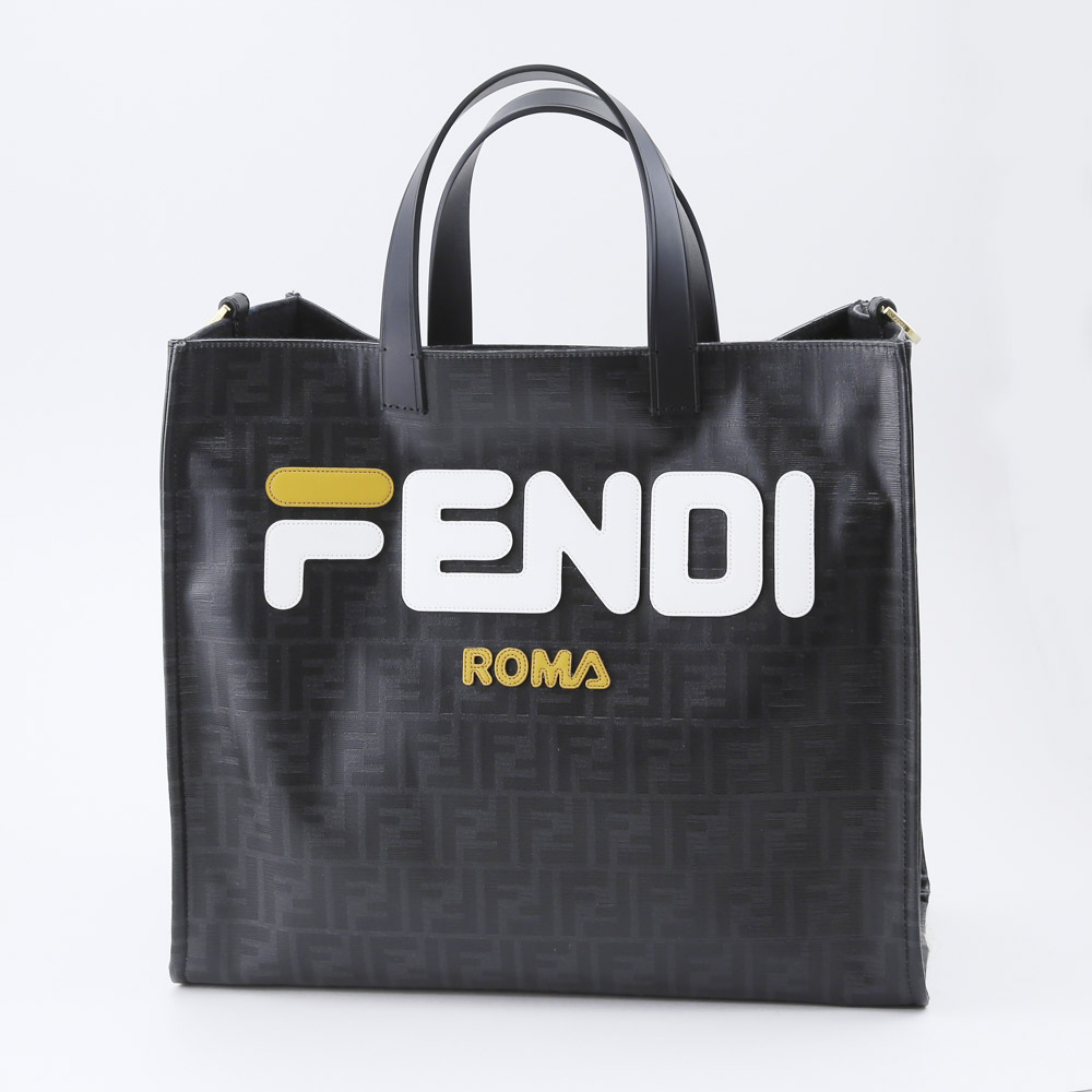 Fendi フェンディ Fendiマニアfilaロゴショッパー 8bh357 A5n6 F0cfm ブラック Fithouse Online Shop フィットハウス公式オンラインショップ Fit House Online Shop